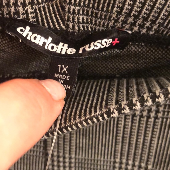 Women’s plus size (1x) NWT Charlotte Russe legging - Picture 6 of 11